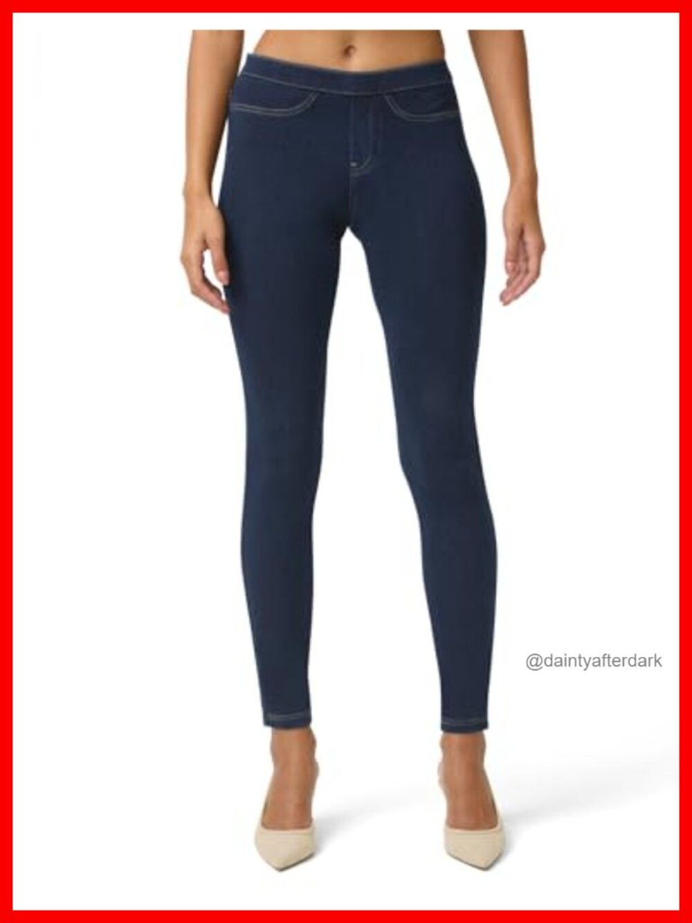 High Waisted Skinny Jeggings Denim Leggings for Women